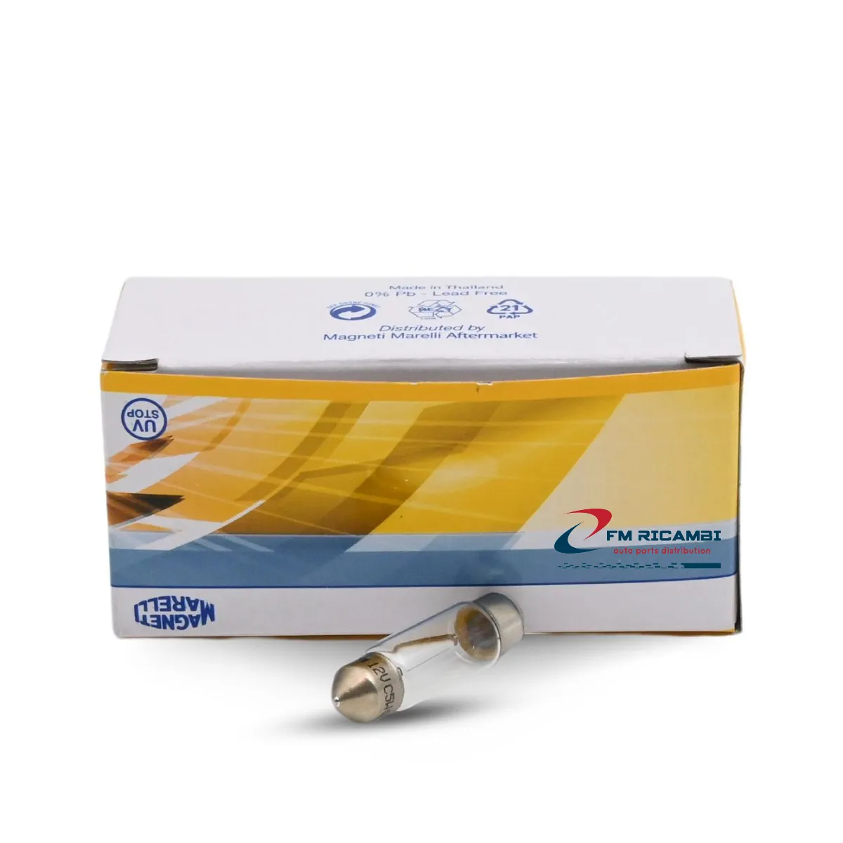 LAMPADINA C5W 12V SILURO 38mm - 10pz