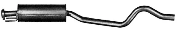 MARMITTA CENTRALE OPEL Astra F 2.0