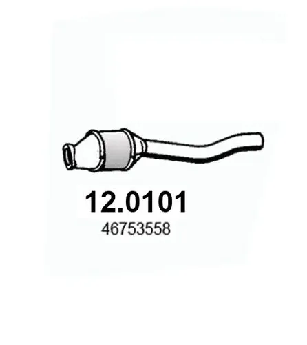 CATALIZZATORE per FIAT BARCHETTA 1.8 16V 01>05