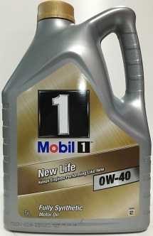 MOBIL 1 NEW LIFE 0W-40 5LT