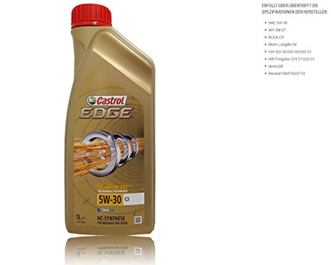 CASTROL EDGE 5W-30 C3 1 LITRO TITANIUM