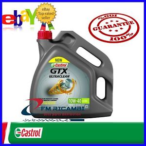 CASTROL GTX ULTRACLEAN 10W-40 A3/B4 5 LITRI