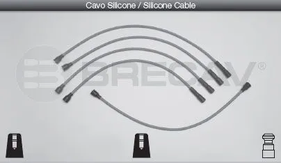 KIT CAVI CANDELE per FORD FIESTA II  1.0 1.1