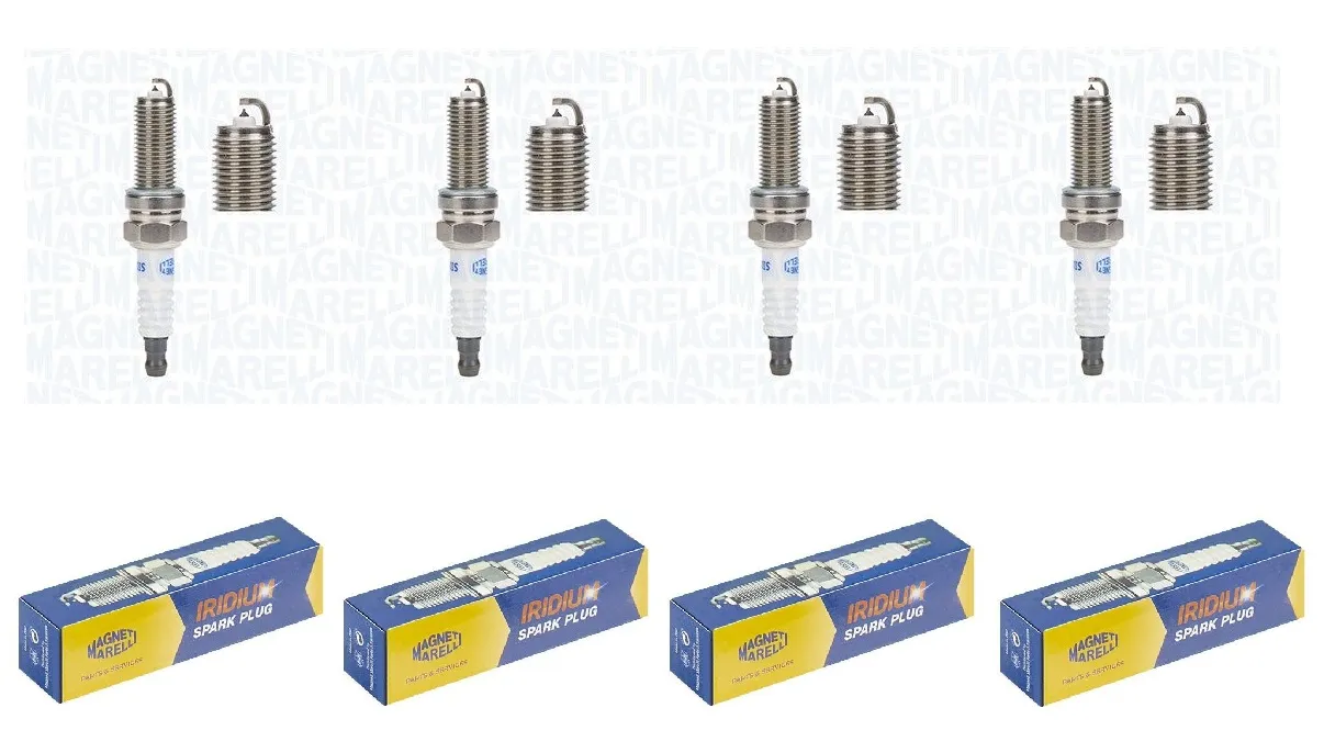 4 CANDELE ACCENSIONE per ALFA FIAT LANCIA 0.9TWIN AIR