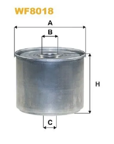 FILTRO CARBURANTE (CAV) ALFA ROMEO FIAT LANCIA