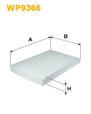 FILTRO ABITACOLO FIBRA per IVECO DAILY IV 06-11