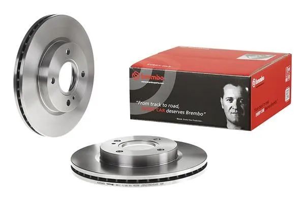DISCHI FRENO ANTERIORI per FORD FIESTA VI 