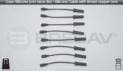 KIT CAVI CANDELE per HUMMER H2 6.0 03-