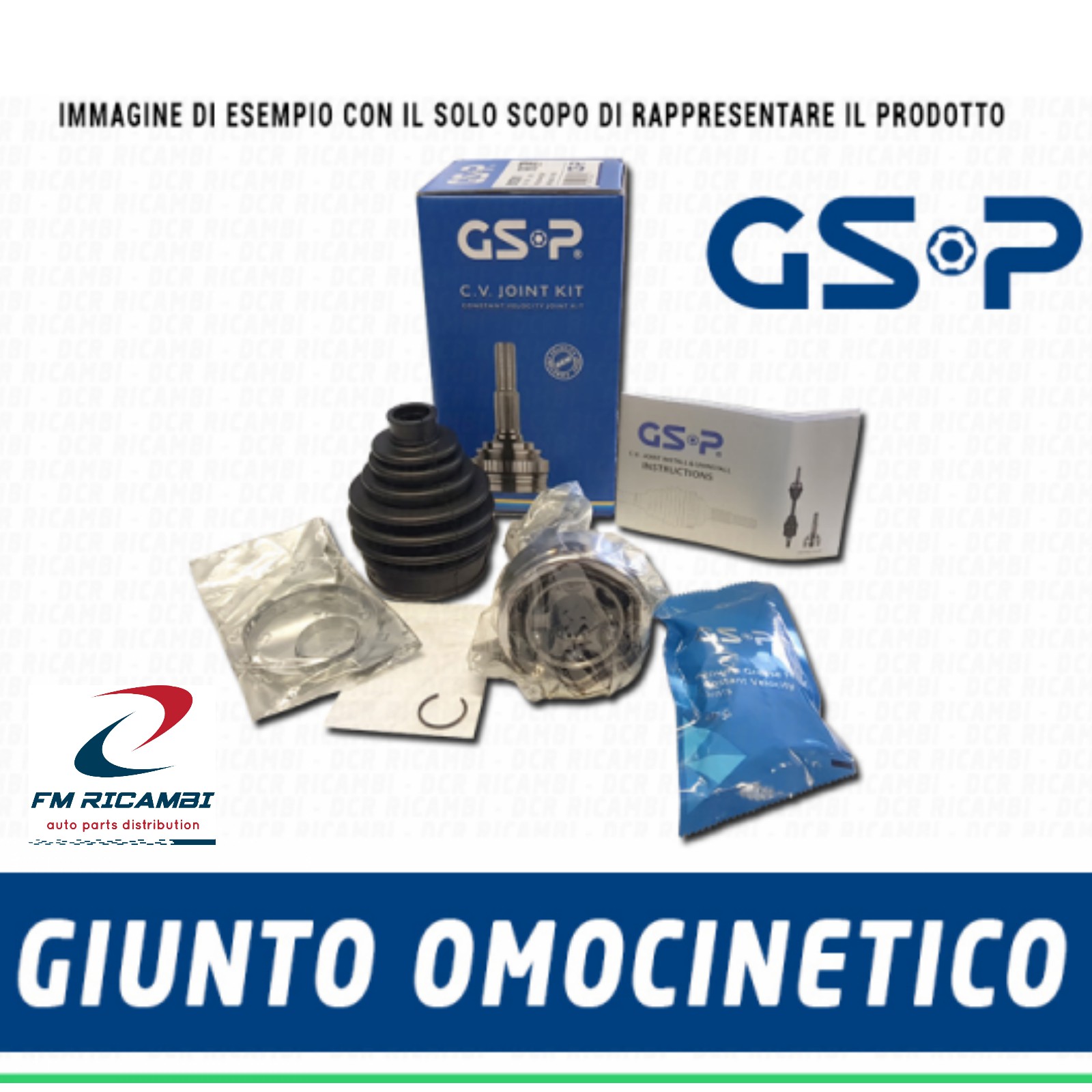 GSP KIT GIUNT.SEM.L.CAMB. FI.BRAVO II-CROM.ANT.SX
