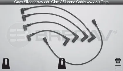 CAVI CANDELE PER FIAT UNO TURBO 1.3IE