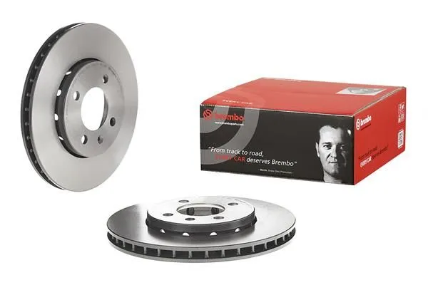 DISCHI FRENO ANT. per SEAT MII SKODA CITIGO VW UP 1.0