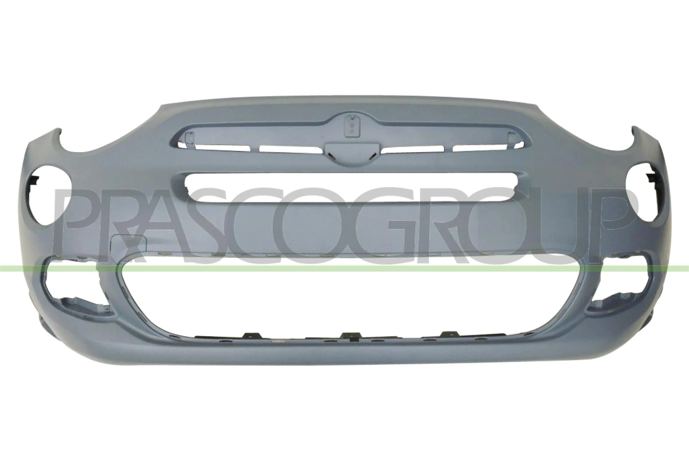 PARAURTI ANT. C/PRIMER C/TAPPO GANCIO per FIAT 500 01/15-10/18