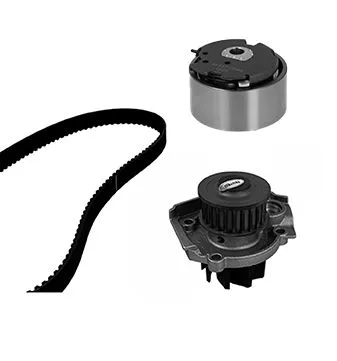 KIT DISTRIBUZIONE + POMPA ACQUA per FIAT PANDA (169) 1.1