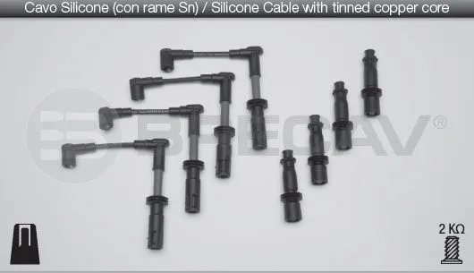 KIT CAVI CANDELE per ALFA ROMEO 147 156 1.6 16V TS