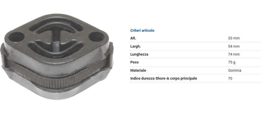 SUPPORTO MARMITTA MINI ONE (R56) 06>
