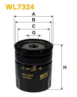 FILTRO OLIO per ALFA ROMEO FIAT LANCIA