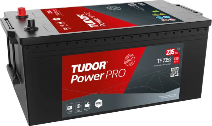 TUDOR (D06) POWER PRO 235Ah 1300EN 518x274x240 SX B0