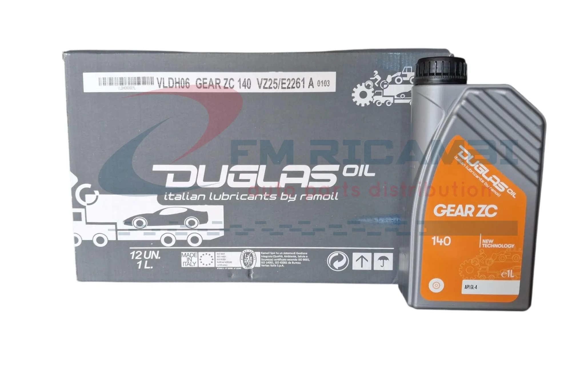 GEAR ZC 140 CRT OLIO CAMBIO 140 12X1L - 1 CARTONE