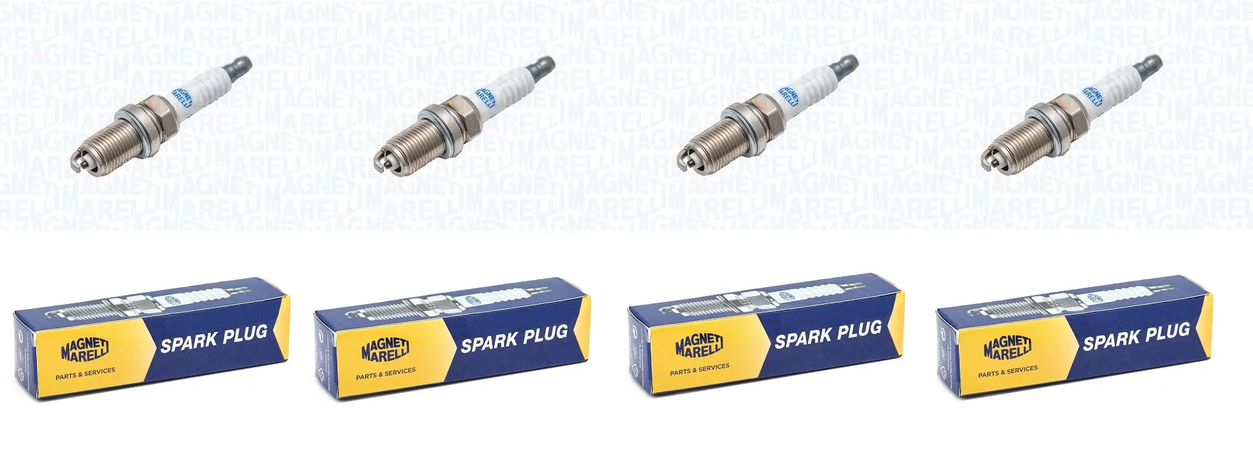 4 CANDELE ACCENSIONE per FIAT PANDA FIRE
