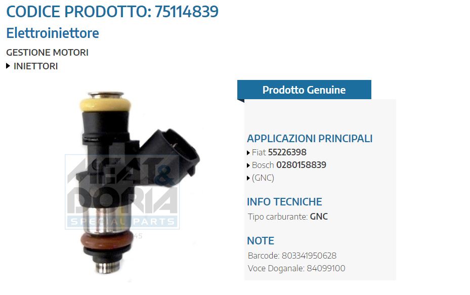 Elettroiniettore (GNC)