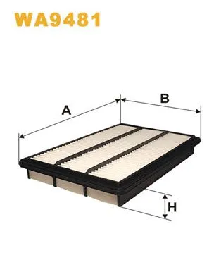 FILTRO ARIA per MITSUBISHI PAJERO III IV