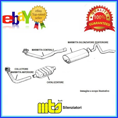 MARMITTA INTERMEDIA per CITROEN Berlingo 1.9D