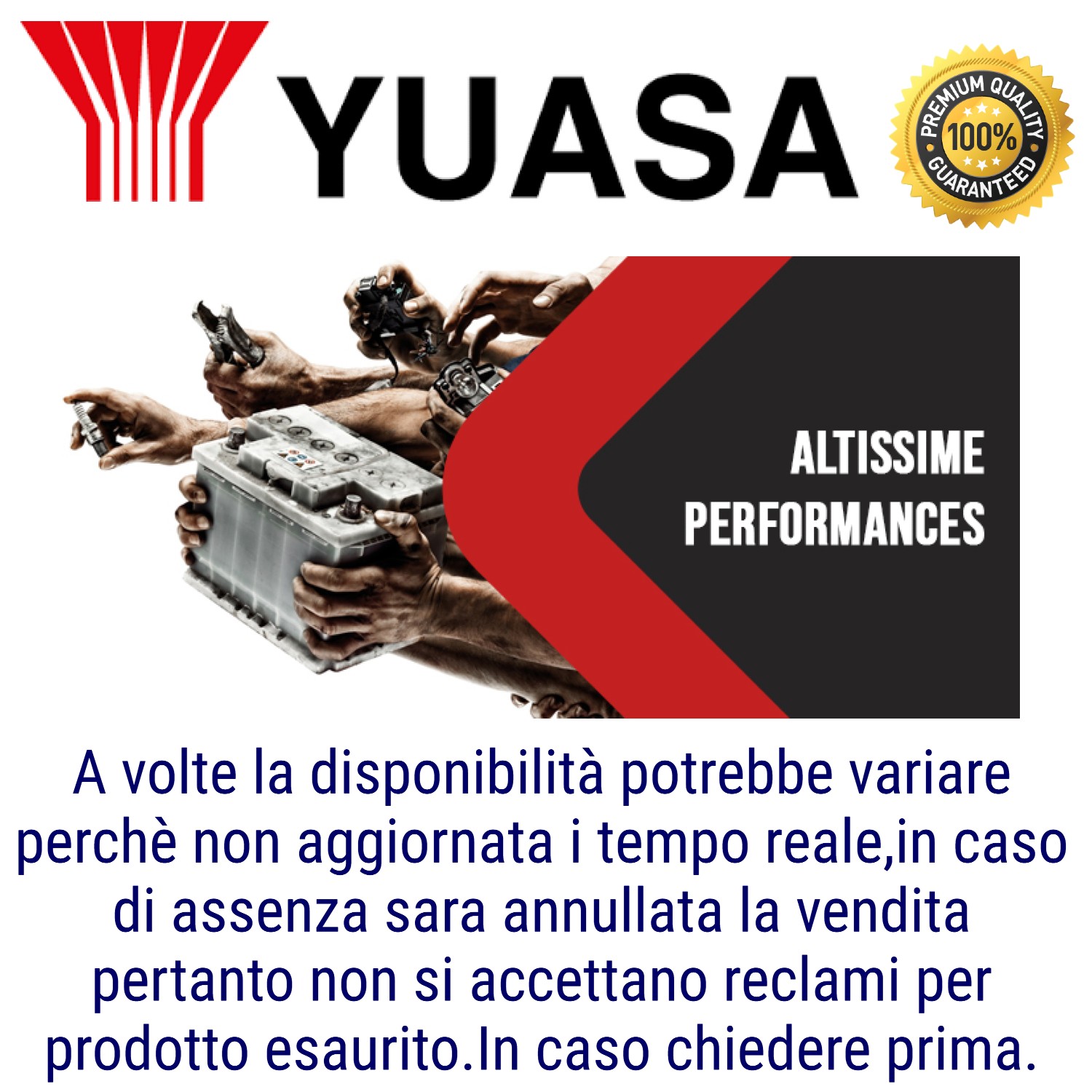 BATTERIA YUASA 76AH 680 SX 278-175-190
