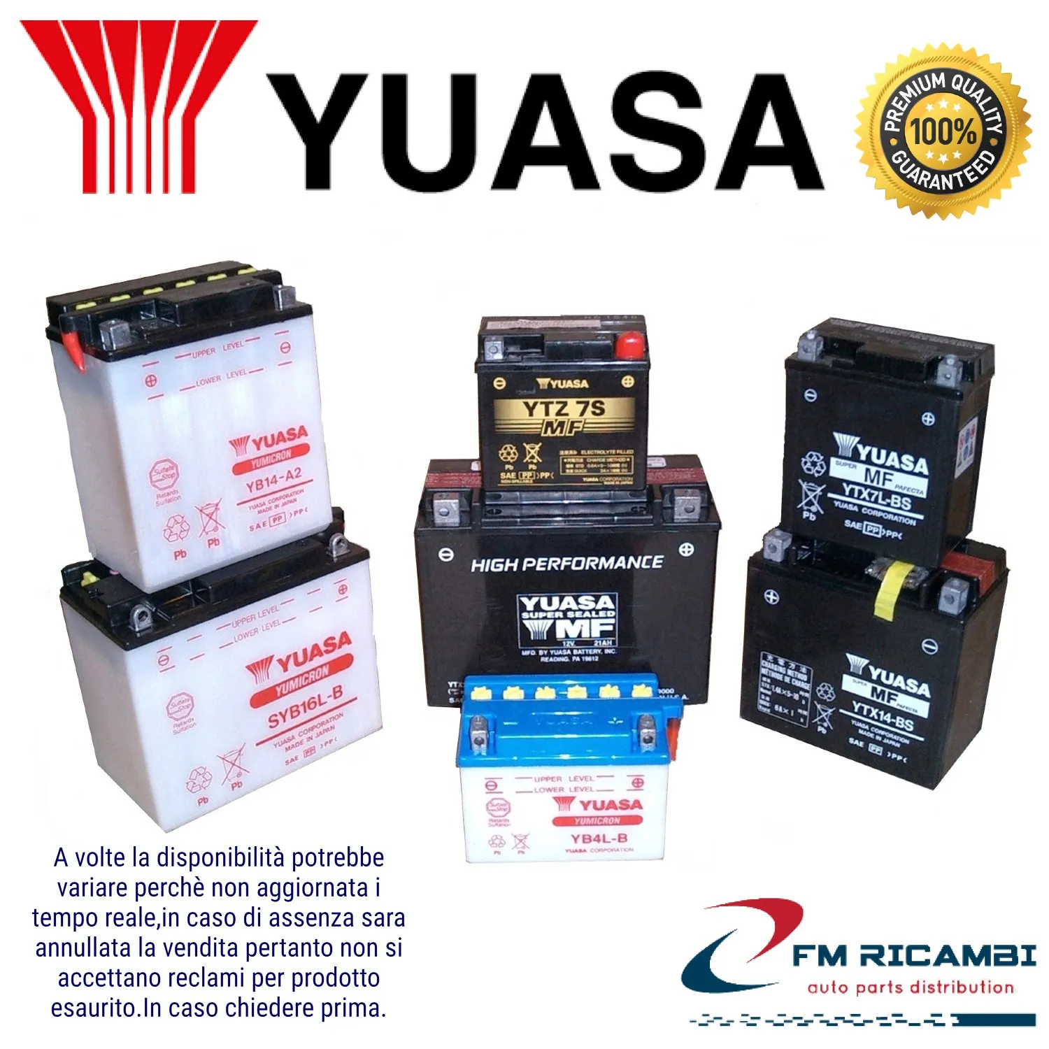 BATTERIA YUASA 180AH 1100 SX 513-223-223