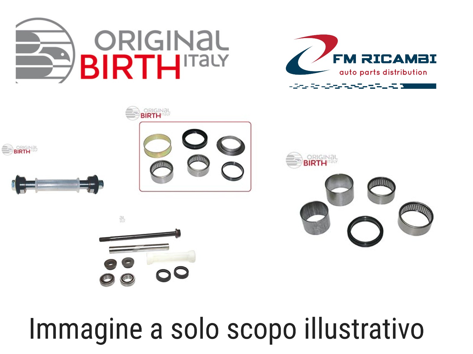 KIT CUSCINETTO BRACCIO PER PEUGEOT 206 98>