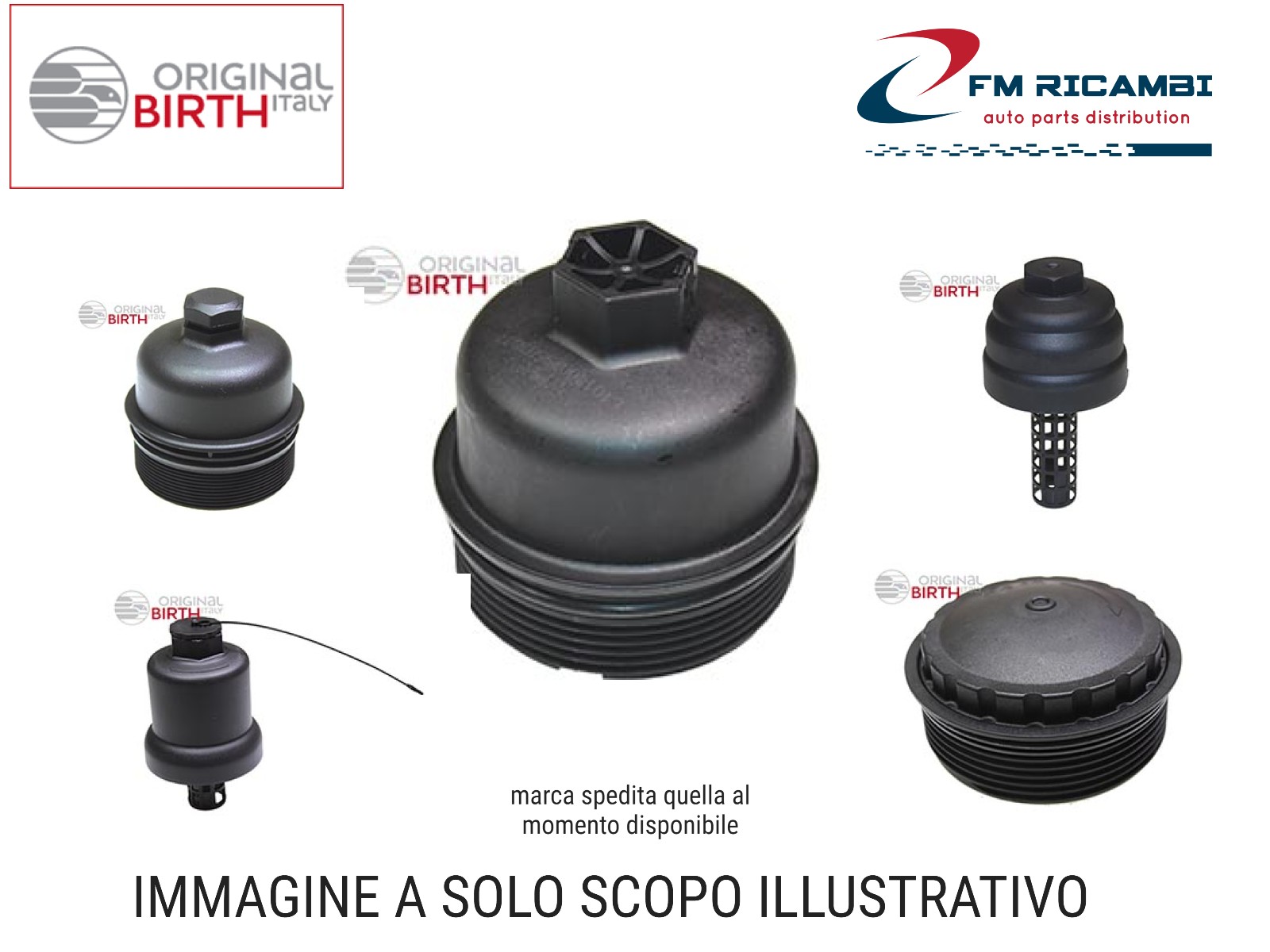 COPERCHIO FILTRO OLIO PER AUDI A1 10> PER VW GOLF 08>12