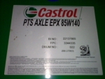 CASTROL AXLE EPX 85W-140 208 LITRI