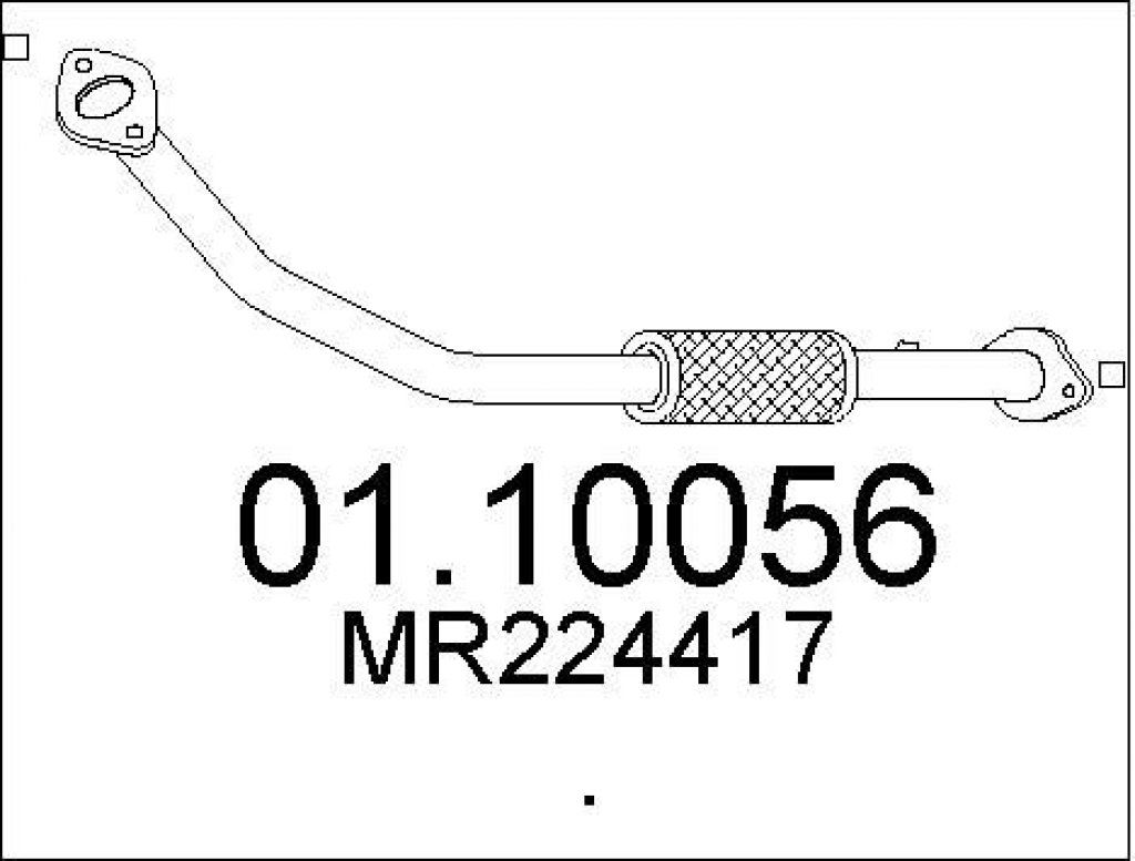 COLLETTORE MITSUBISHI Pajero 2.5