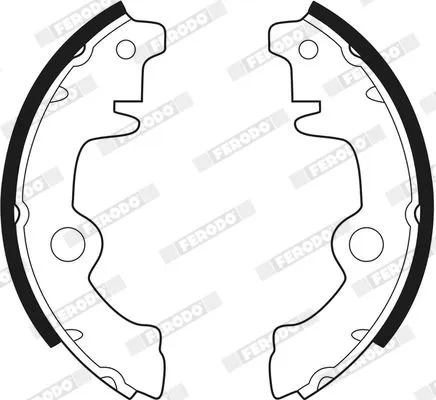 GANASCE FRENO POST. per RENAULT 4 e 5