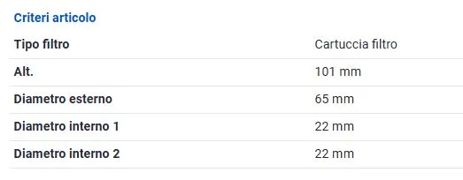 FILTRO OLIO per AUDI SEAT SKODA VW 2.0TDi -15