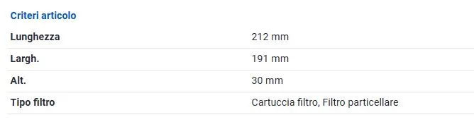 FILTRO ABITACOLO SUZUKI SX4 S-CROSS
