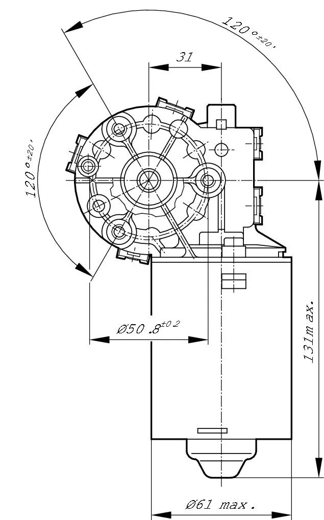 Motorino Tergicristallo