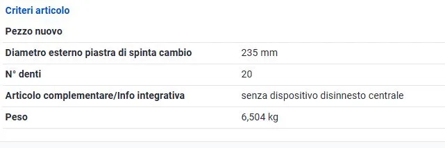 KIT FRIZIONE 2PZ per ALFA ROMEO 147 1.9JTD 85KW