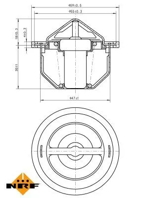 TERMOSTATO per CITRONE FIAT LANCIA PEUGEOT
