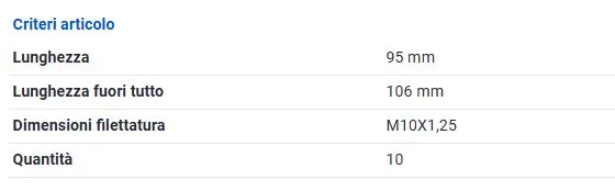 KIT BULLONI TESTATA per CHEVROLET DAEWOO MATIZ 800