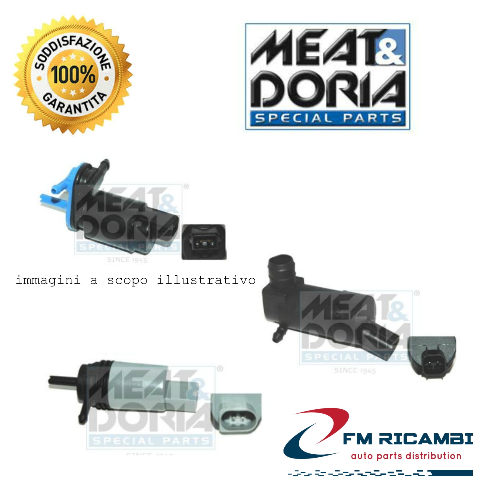 Pompa acqua pulizia cristalli Fiat Scudo